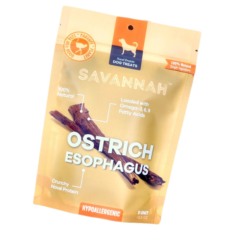 Savannah - Ostrich Esophagus Cuts