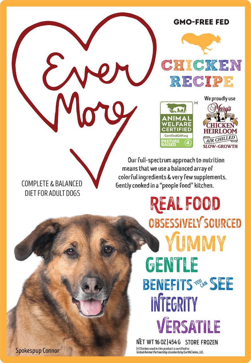 Dogmore Evermore Dog Food - Chicken – Raw Feeding Miami