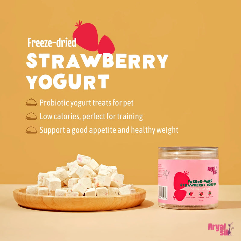 Freeze-Dried Strawberry Yogurt