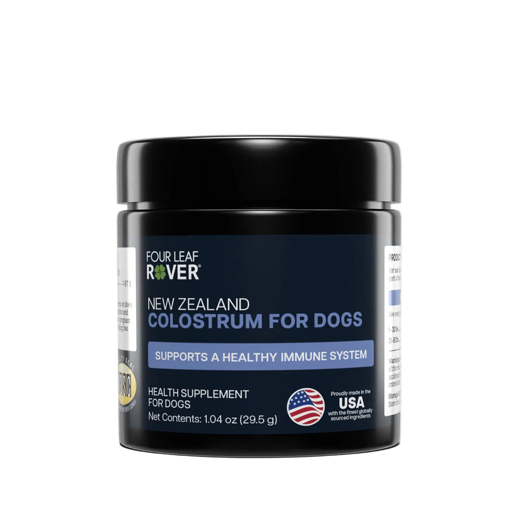 Four Leaf Rover - BOVINE COLOSTRUM – Raw Feeding Miami
