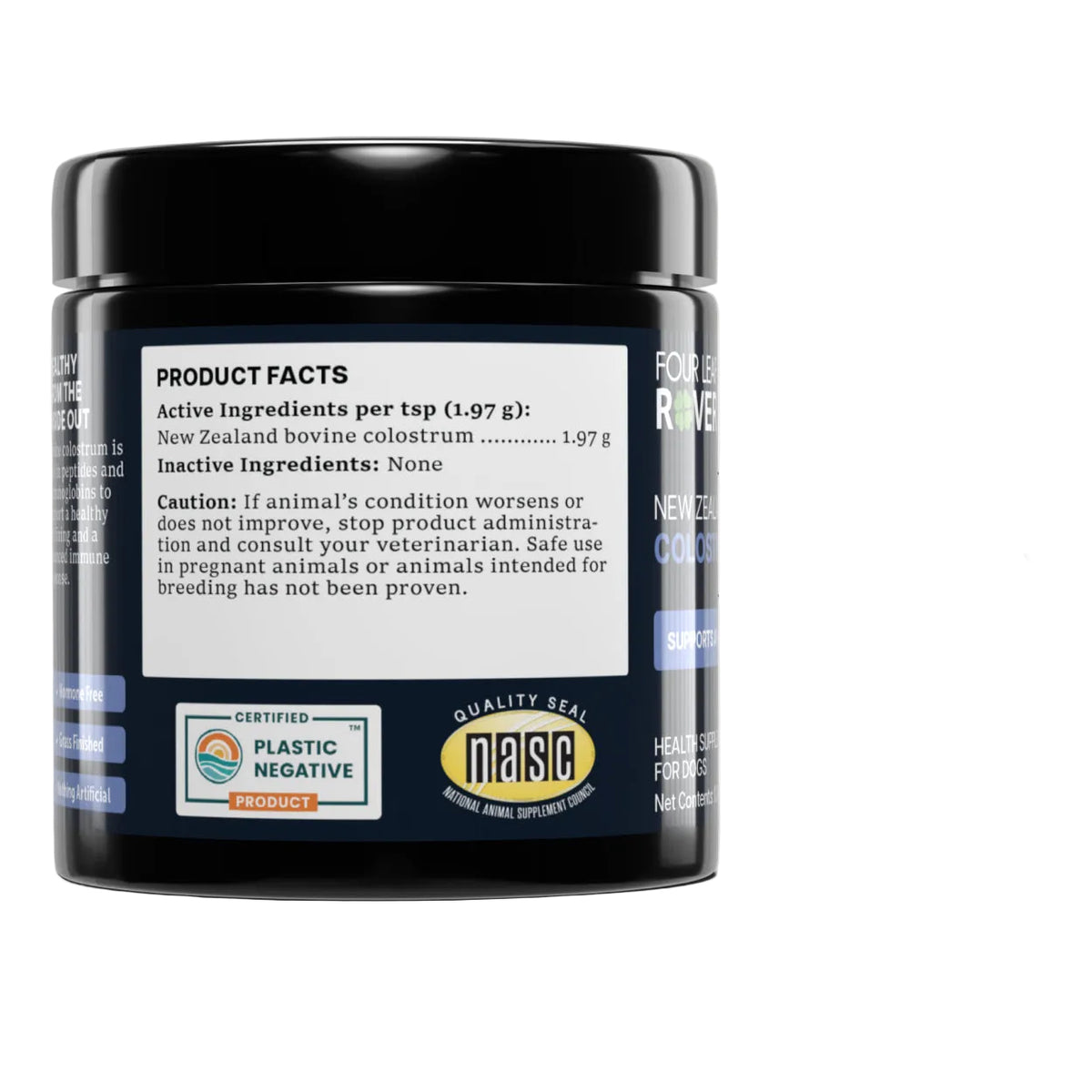 Four Leaf Rover - BOVINE COLOSTRUM – Raw Feeding Miami