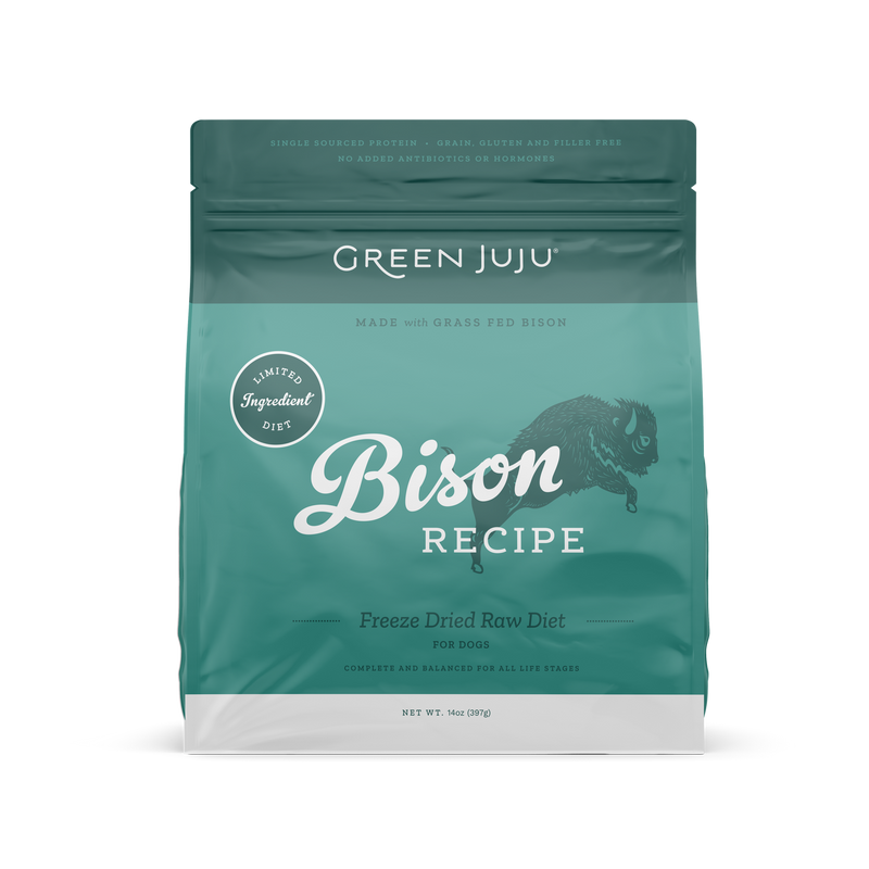 Green JuJu - Freeze Dried Bison Recipe