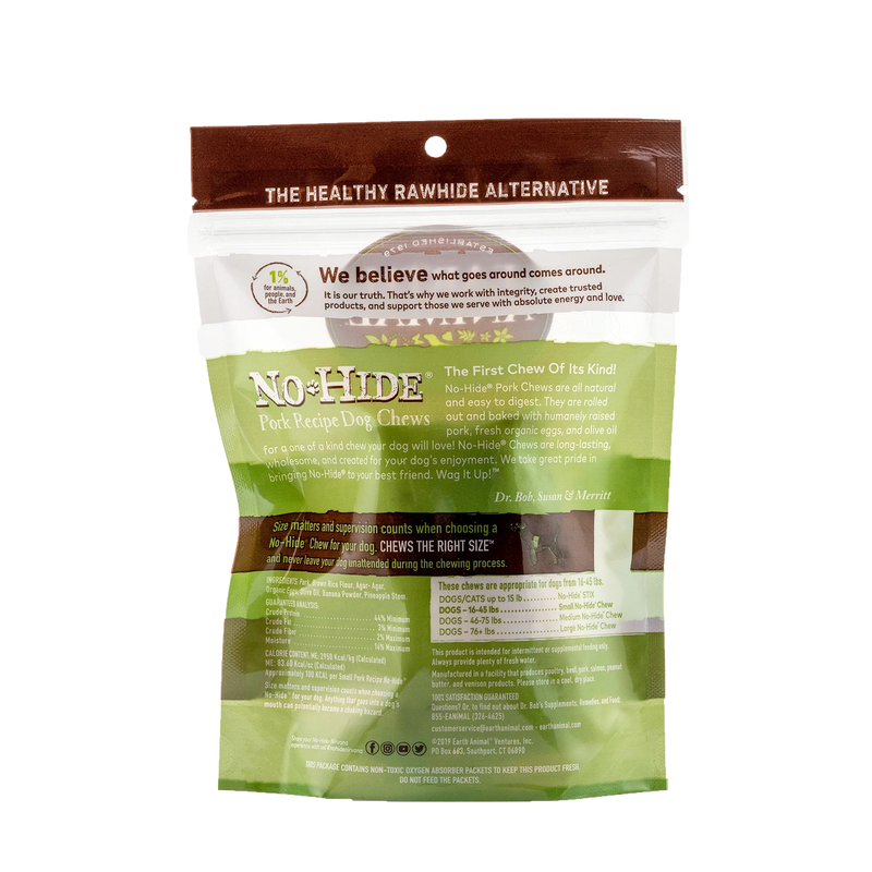 No Hide Chews - Pork