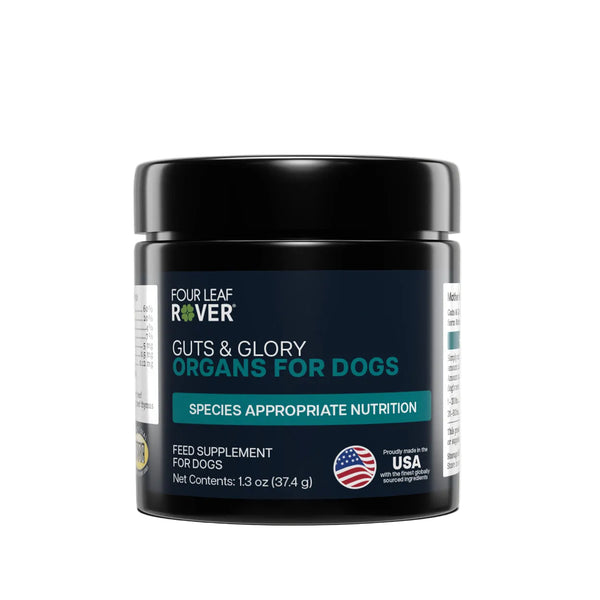 Four Leaf Rover Natural Dog Supplements | Raw Feeding Miami