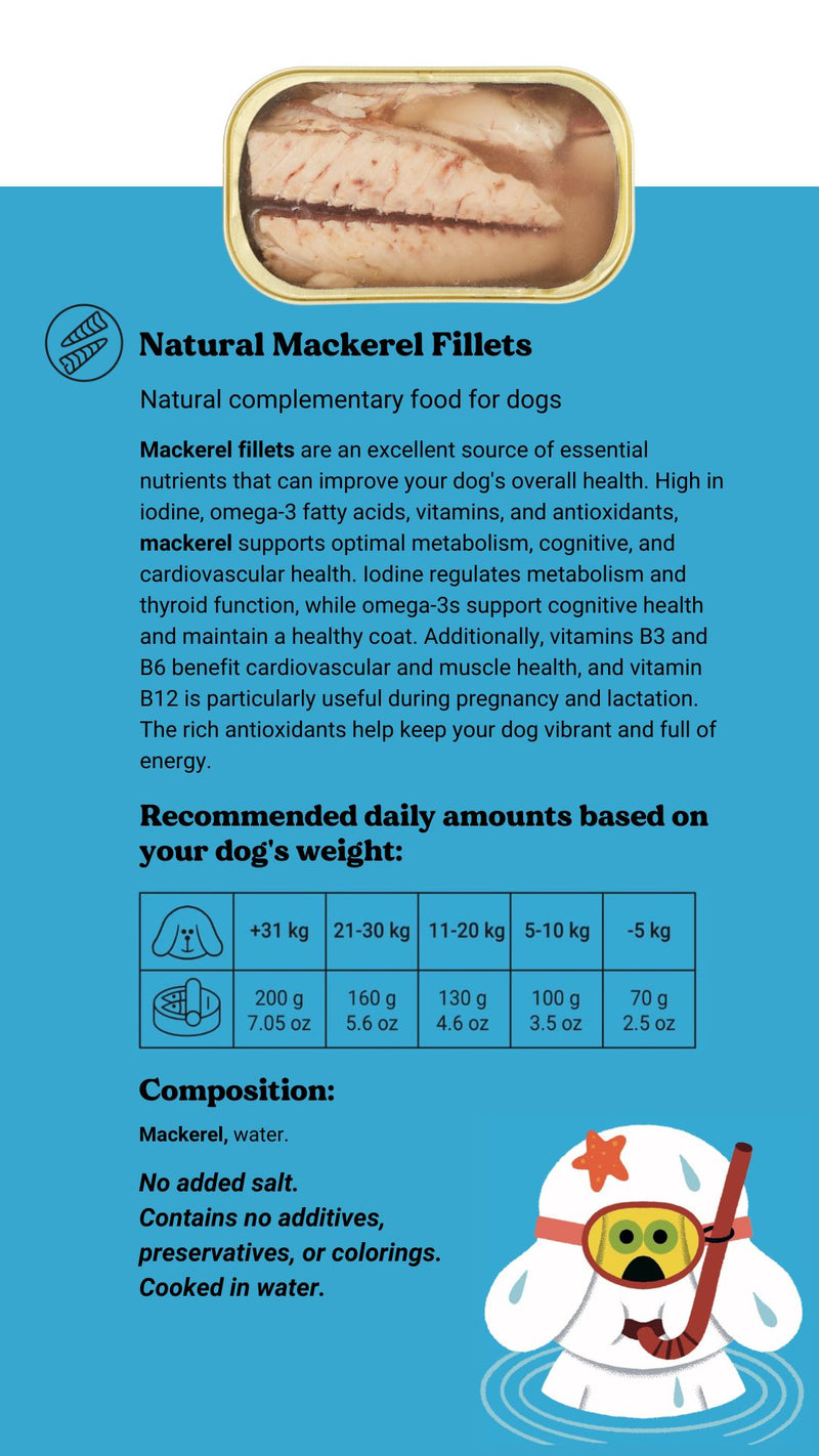 Canumi - Wild Mackerel Fillets