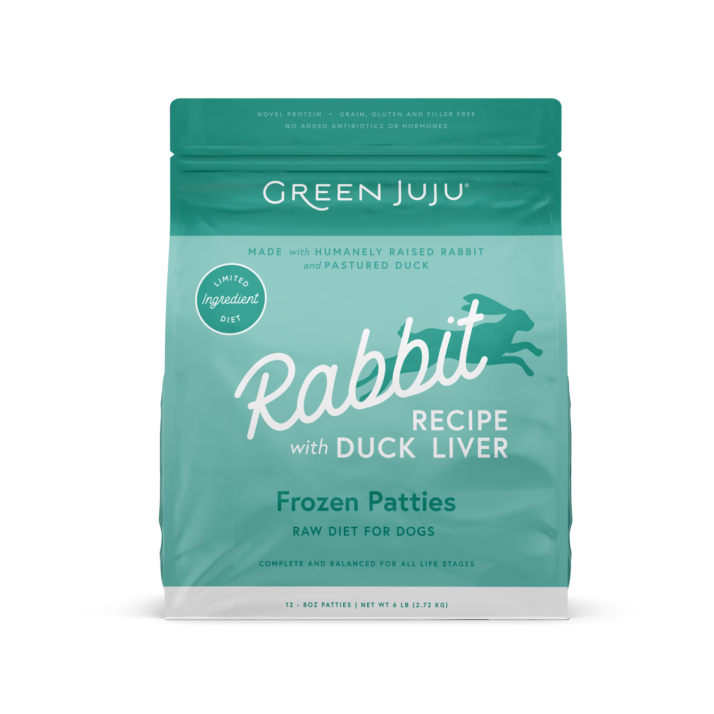 Green Juju - Raw Rabbit with Duck Liver Recipe – Raw Feeding Miami