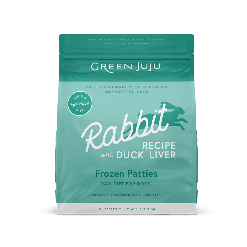 Green Juju - Raw Rabbit with Duck Liver Recipe