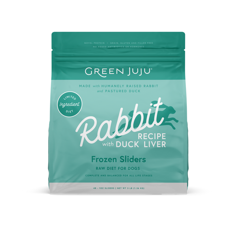 Green Juju - Raw Rabbit with Duck Liver Recipe