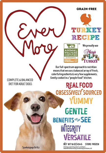 Evermore Dog Food - Turkey