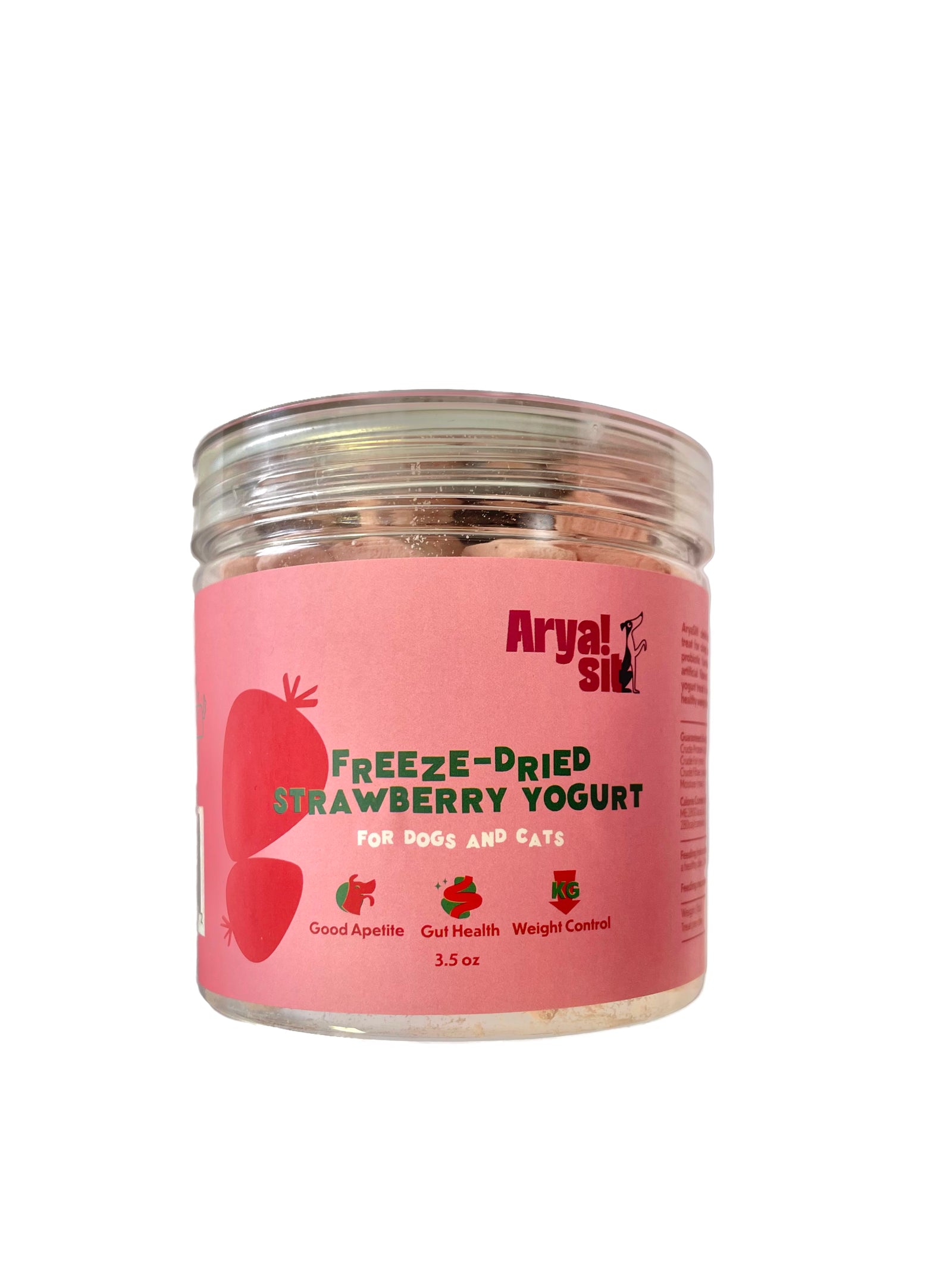 Freeze-Dried Strawberry Yogurt – Raw Feeding Miami