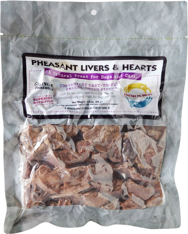 Freeze Dried Pheasant Heart & Liver