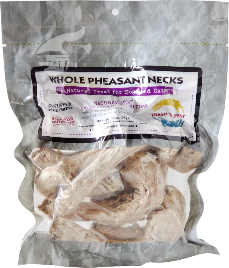 Freeze Dried Pheasant Necks