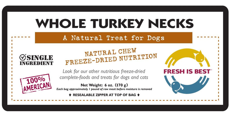 Freeze Dried Turkey Necks