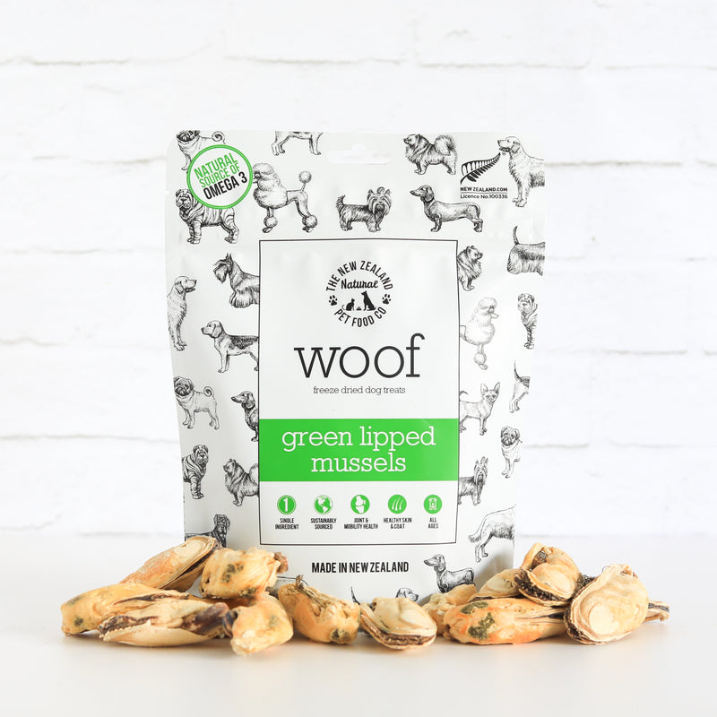 NZ Naturals Green Lipped Mussel Treats Raw Feeding Miami