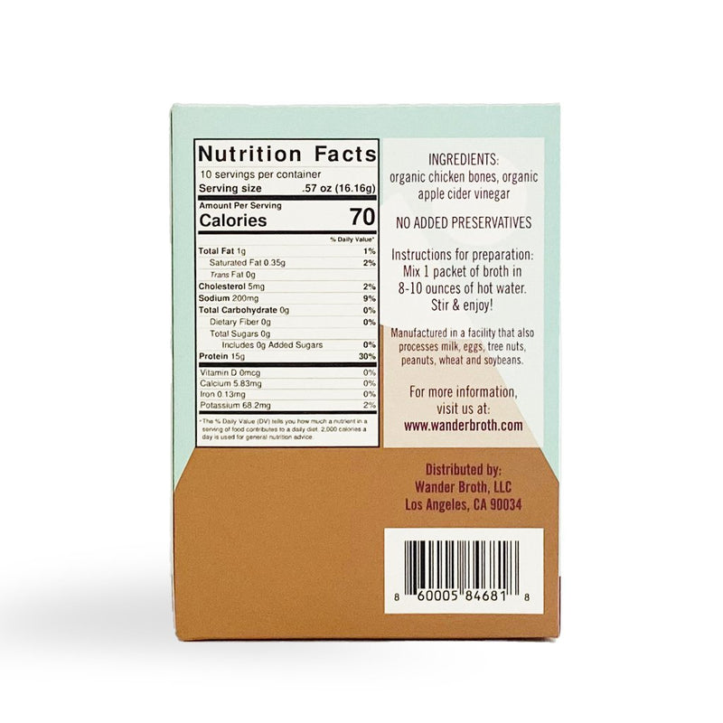 Freeze Dried Pastured Chicken Bone Broth
