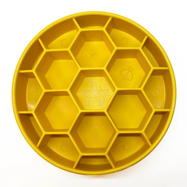 Honeycomb Enrichment Slow Feeder Bowl