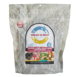 Freeze Dried Dog Food - Beef Flavor