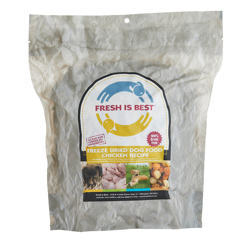 Freeze Dried Dog Food Chicken Flavor – Raw Feeding Miami
