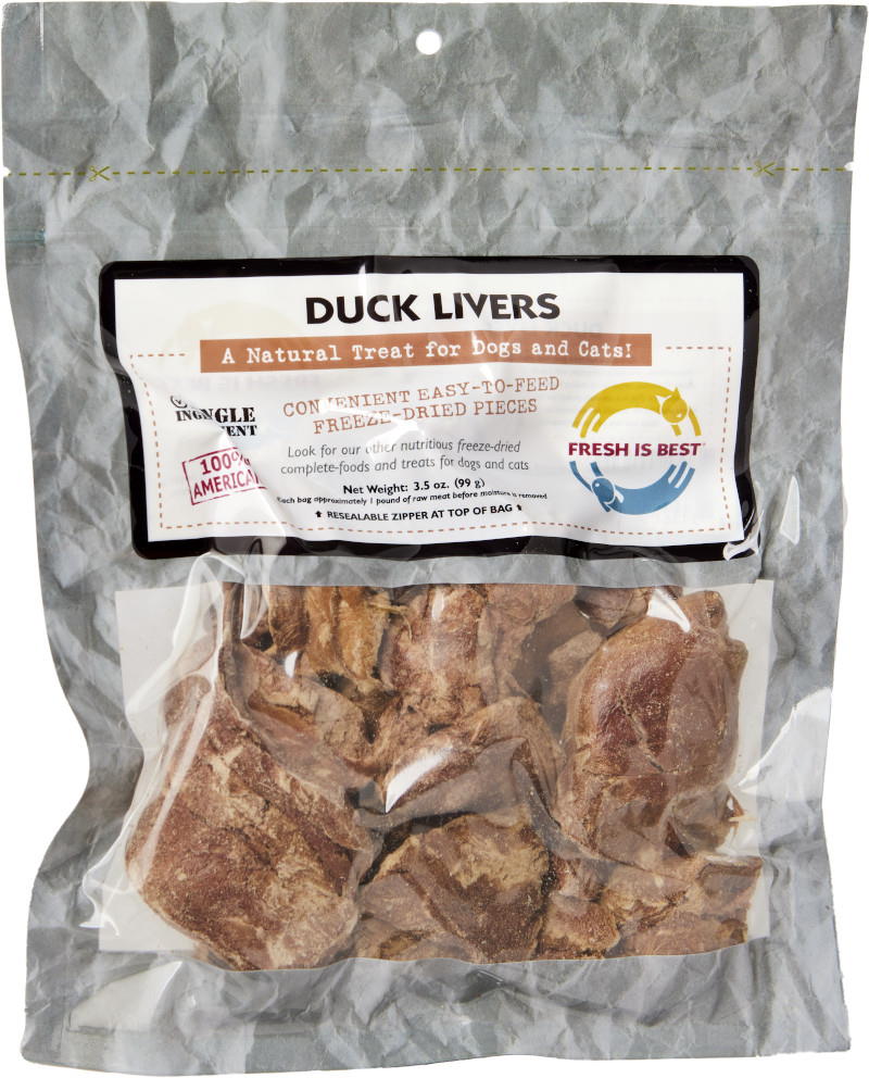 Freeze Dried Duck Liver Raw Feeding Miami