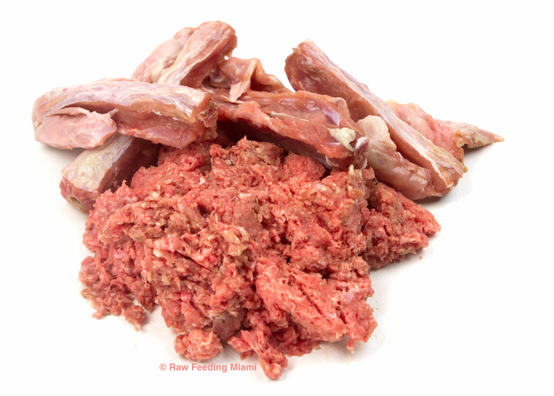 raw feeding miami, Ground Rabbit Bones