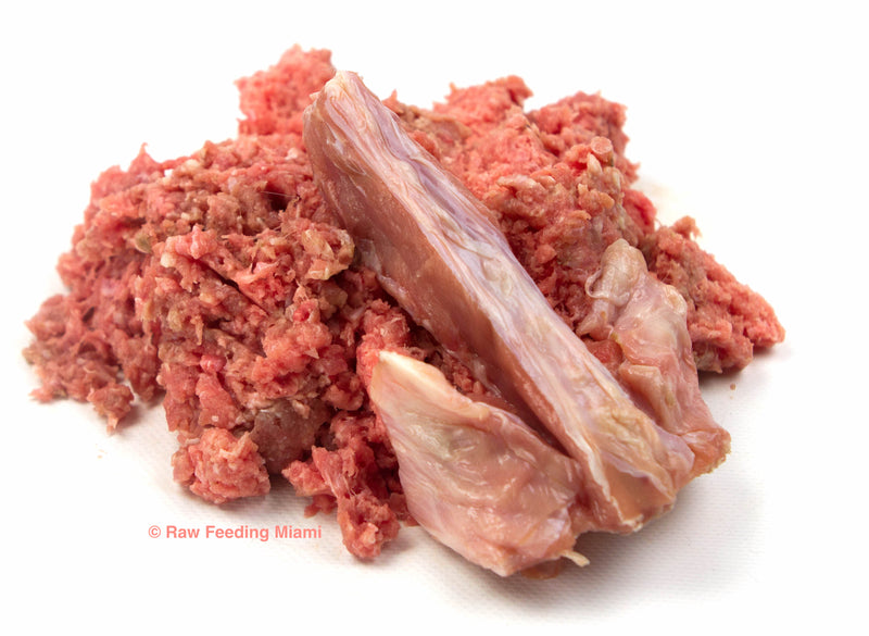 raw feeding miami, Ground Rabbit Bones