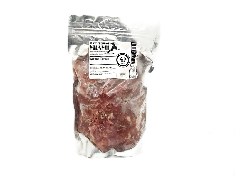 raw feeding miami, Ground Turkey