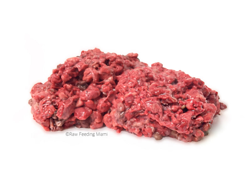 raw feeding miami, Ground Beef Lung
