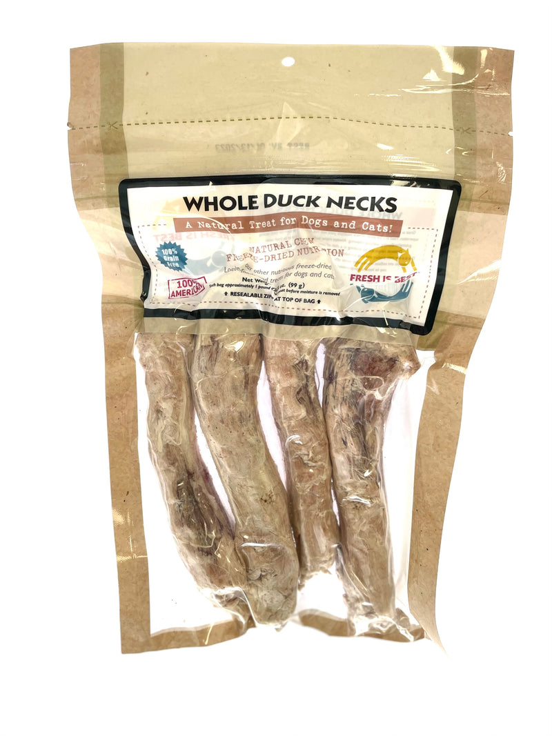 Freeze Dried Duck Necks