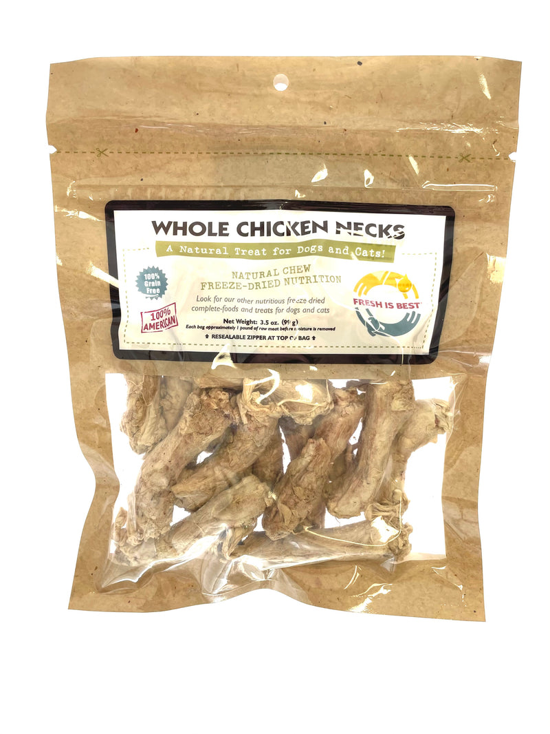 Freeze Dried Chicken Necks