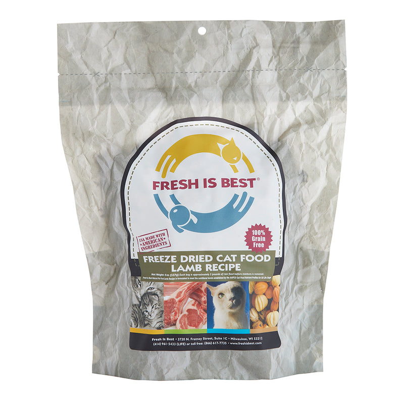 Freeze Dried Cat Food - Lamb Flavor