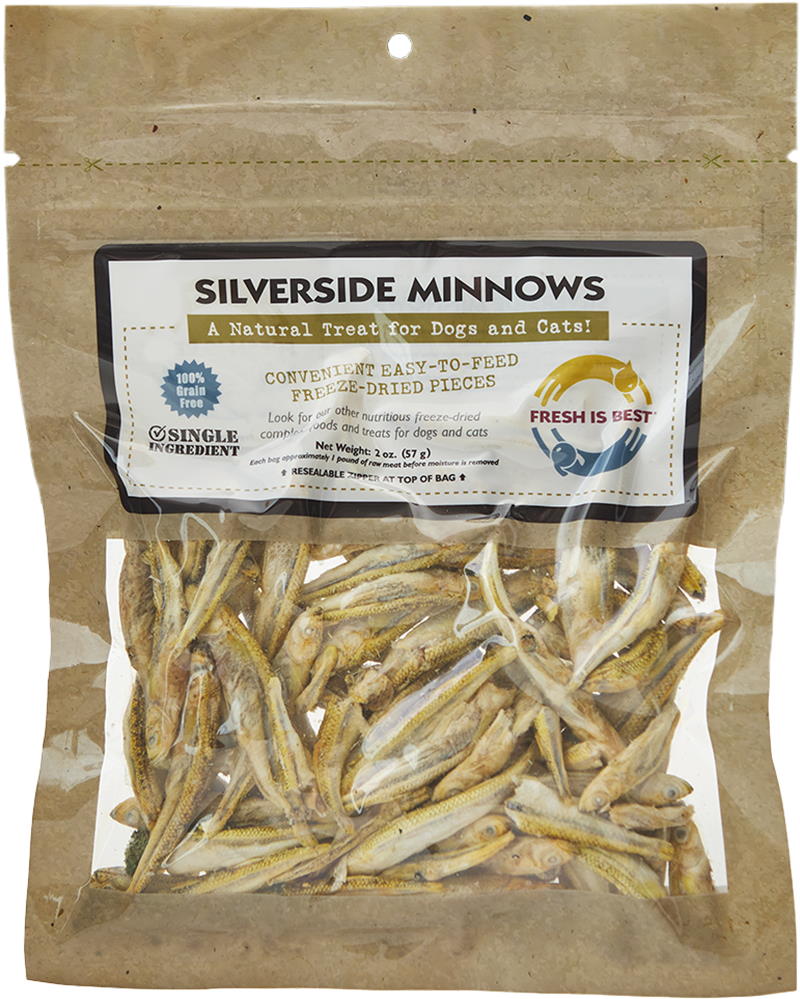 Freeze Dried Raw Minnows (1.0 oz) - Flourish