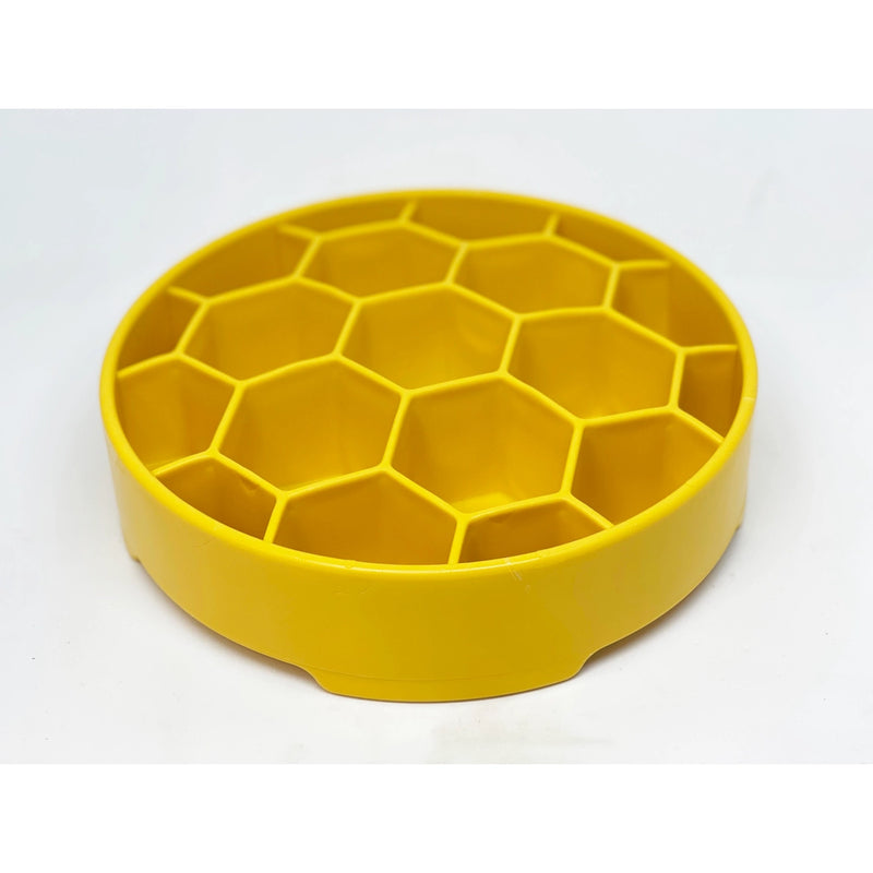 Honeycomb Enrichment Slow Feeder Bowl