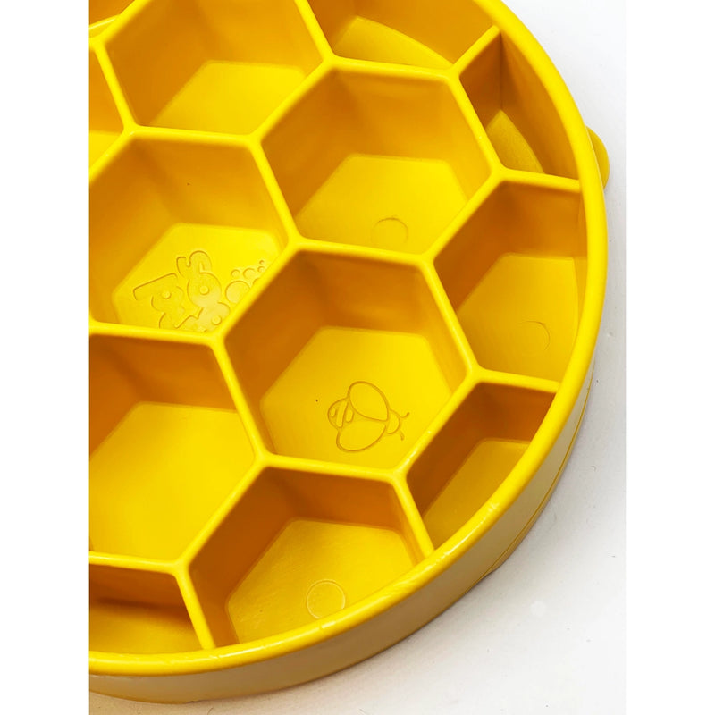 Honeycomb Enrichment Slow Feeder Bowl