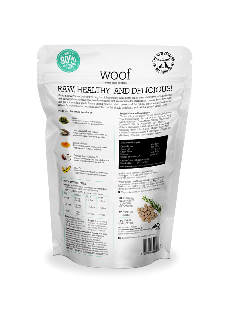 WOOF Dog Food - Chicken