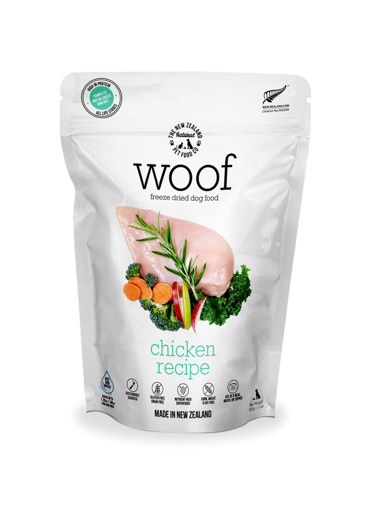 WOOF Dog Food - Chicken – Raw Feeding Miami