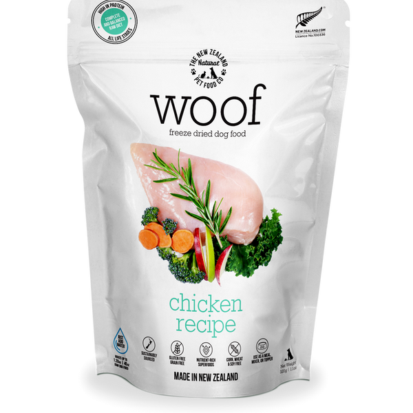 【大容量・お得】WOOF　チキン　１ｋg WOOF Dog Food - Chicken – Raw Feeding Miami