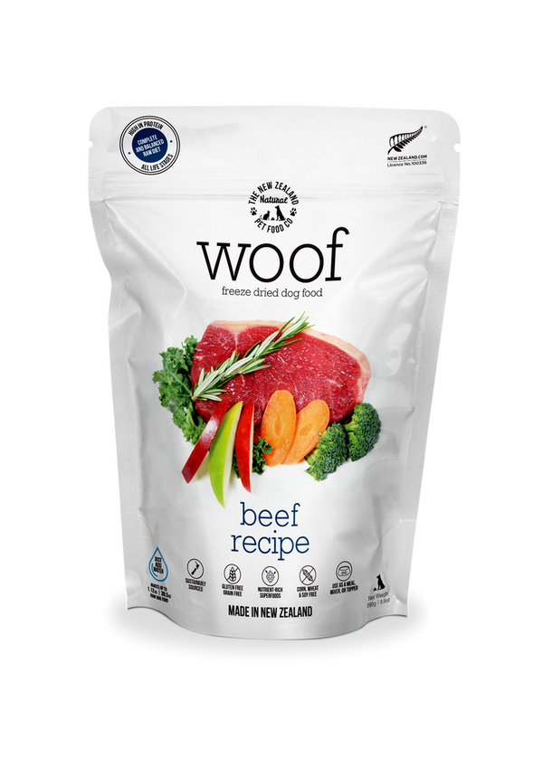 WOOF Dog Food - Beef