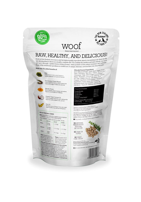 WOOF Dog Food - Duck