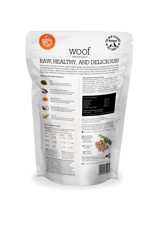 WOOF Dog Food - Wild Brushtail