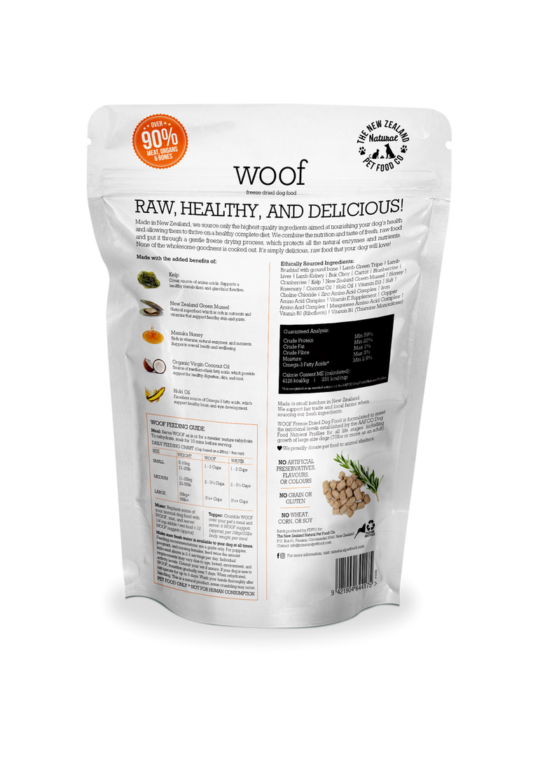 WOOF Dog Food - Wild Brushtail