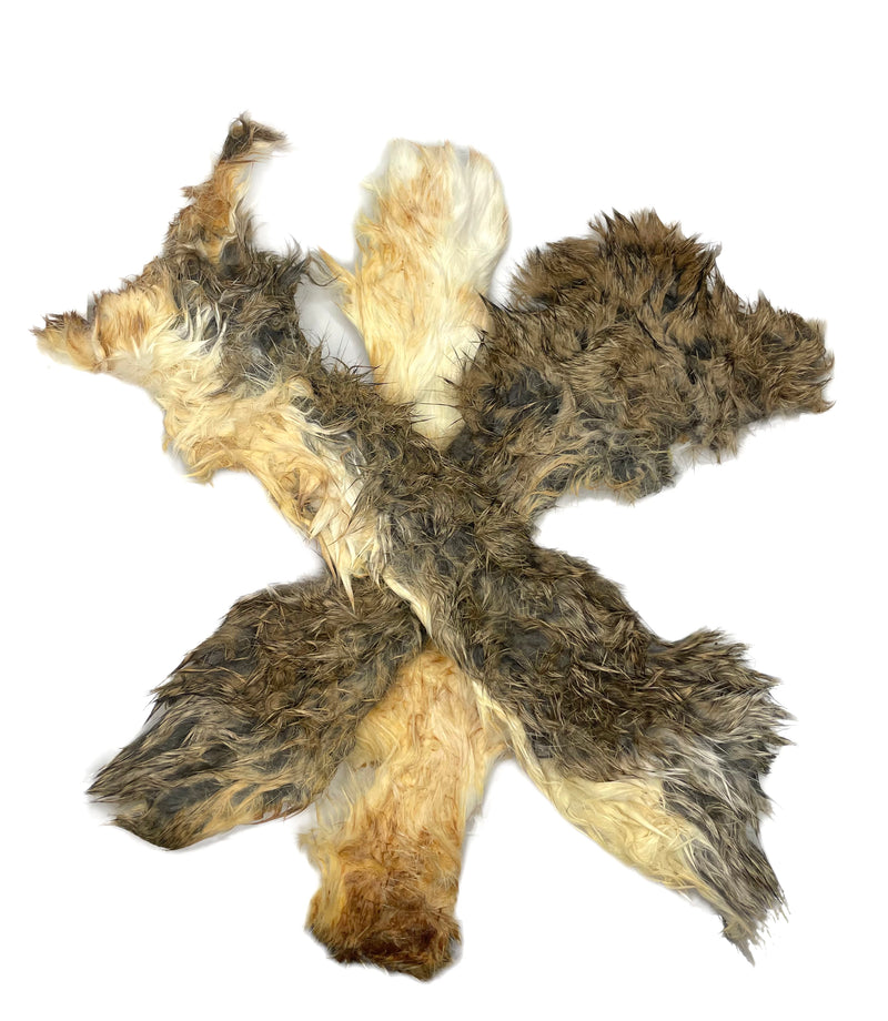 Dehydrated Rabbit Hides