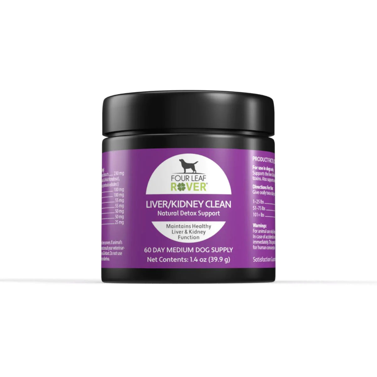 Four Leaf Rover - LIVER/KIDNEY CLEAN – Raw Feeding Miami